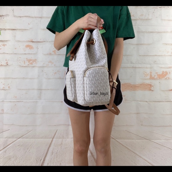 Michael Kors Abbey Large Cargo Backpack - Picture 3 of 8